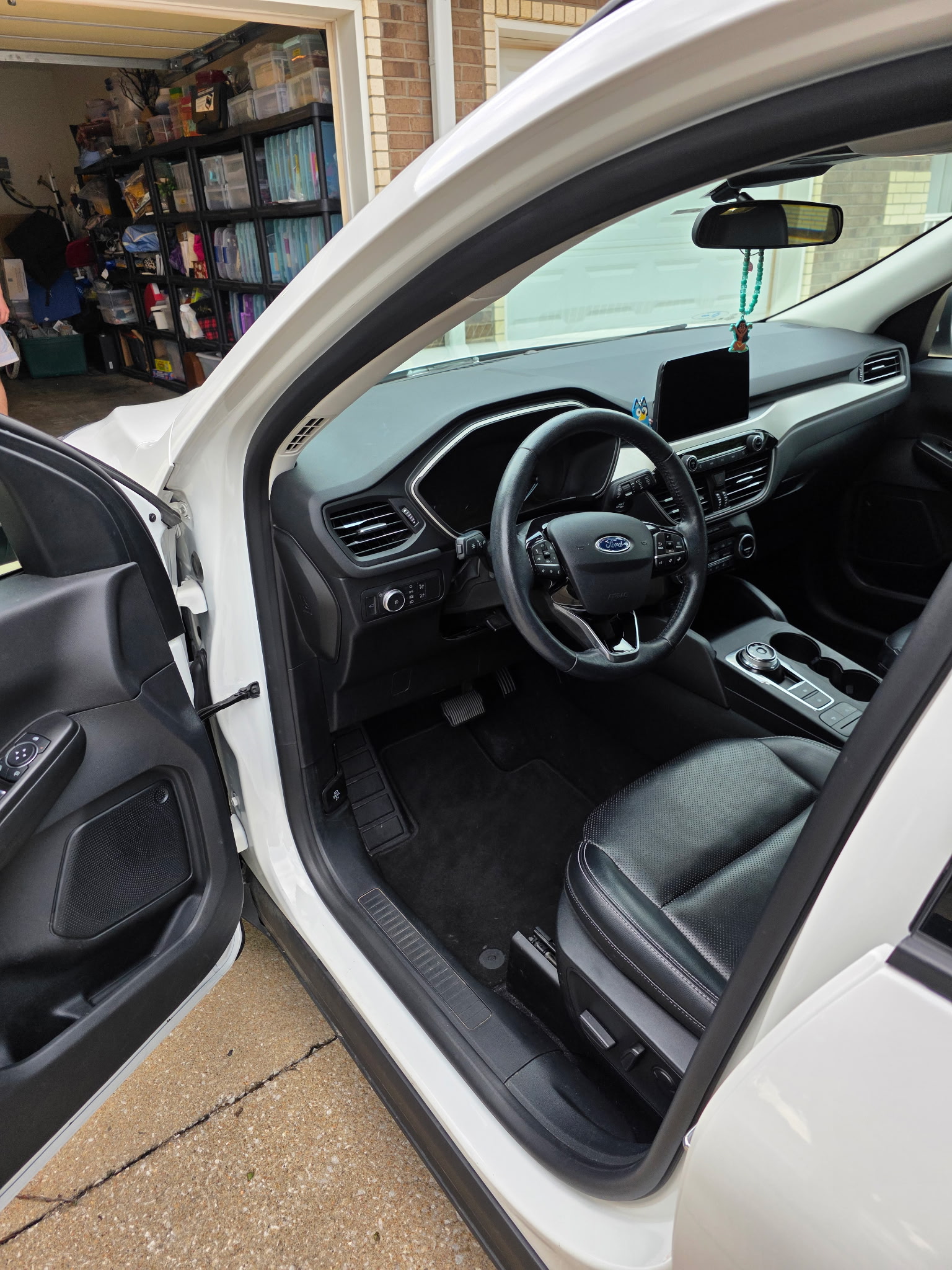 Car interior after detailing by Horizon Detail Group